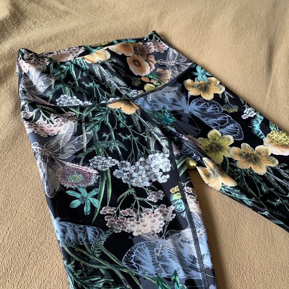 Floral leggings